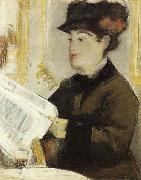 Edouard Manet Femme lisant Germany oil painting artist